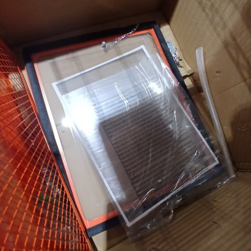 VEVOR SANDBLASTING CABINET PORTABLE BENCHTOP SAND BLASTING CABINET - 25GAL - ORANGE (MODEL:SBC90) image 5
