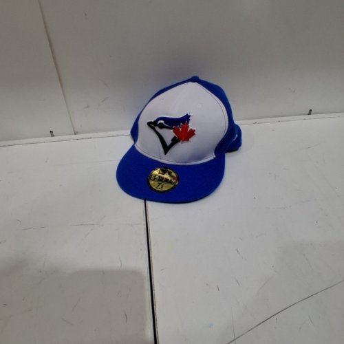 NEW ERA TORONTO BLUE JAYS BASEBALL CAP - 7 1/4 - BLUE/WHITE (STYLE: 59FIFTY) image 3