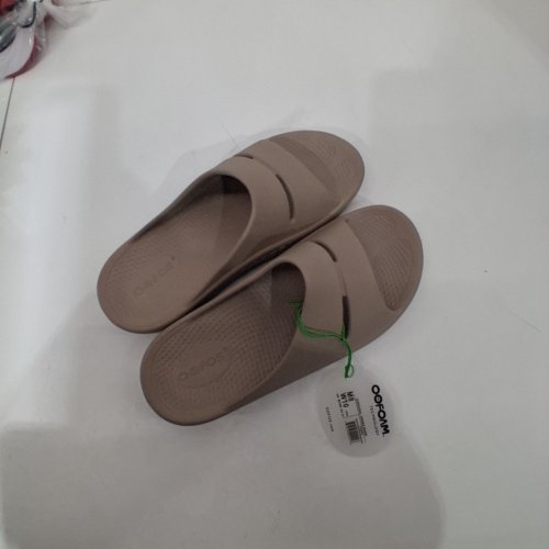 UNISEX ADULT'S OOFOS SLIDES - MEN'S: 8 WOMEN'S: 10 - KHAKI (STYLE: 1100) image 5