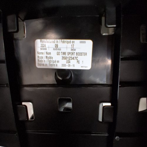 EVENFLO GOTIME LX BOOSTER CAR SEAT - 40-120LBS MAX - BRIGHTON & GREY (MODEL: 35012347C) image 2