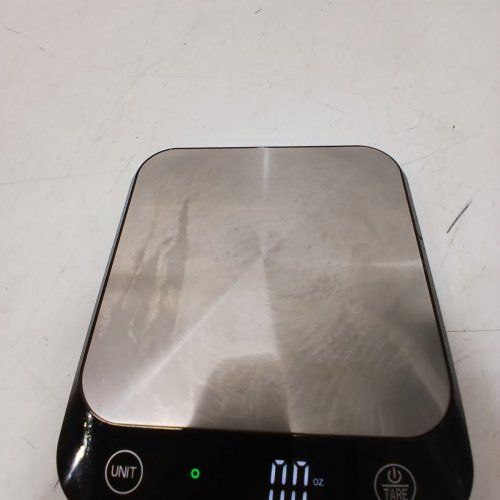 VITAFIT DIGITAL FOOD KITCHEN SCALE GRAMS AND OUNCES - BLACK (MODEL:VT710) image 4