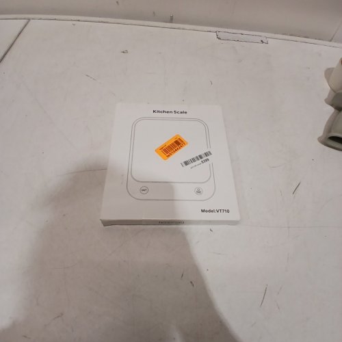 VITAFIT DIGITAL FOOD KITCHEN SCALE GRAMS AND OUNCES - BLACK (MODEL:VT710) image 5