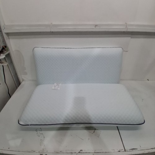 2PK EVERREST GEL MEMORY FOAM PILLOW - 35" X 16" - KING - WHITE image 3