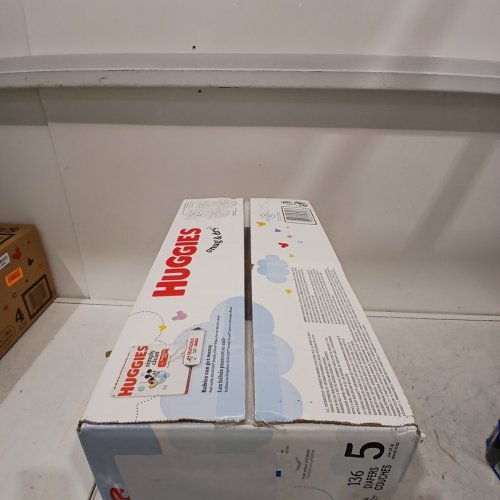 136PK HUGGIES DISNEY BABY SNUG AND DRY DISPOSABLE DIAPERS - SIZE 5 - 27LB+ - MICKEY MOUSE image 3