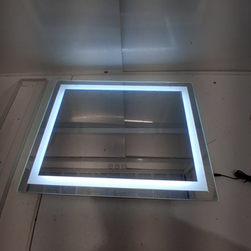 LED VANITY MAKEUP MIRROR - 23" X 18" - SILVER image 4