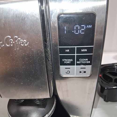 MR.COFFEE PROGRAMABLE THERMAL COFFEE MAKER - 12 CUPS - STAINLESS STEEL (MODEL: BVMC-DT100-033) image 2