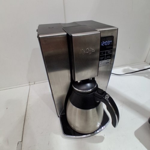 MR.COFFEE PROGRAMABLE THERMAL COFFEE MAKER - 12 CUPS - STAINLESS STEEL (MODEL: BVMC-DT100-033) image 3