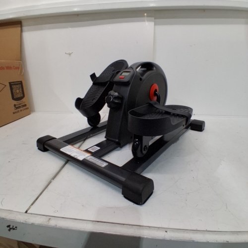 SUNNY HEALTH & FITNESS SMART COMPACT MINI ELLIPTICAL - BLACK/RED (MODEL: SF-E324029) image 4