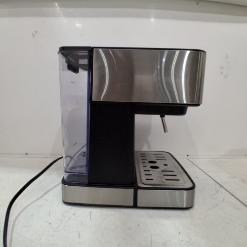 TRU 15 BAR SEMI-AUTOMATIC TOUCH SCREEN ESPRESSO MAKER - 11.5"X10.6" - SILVER (MODEL: CM-683CN) image 6