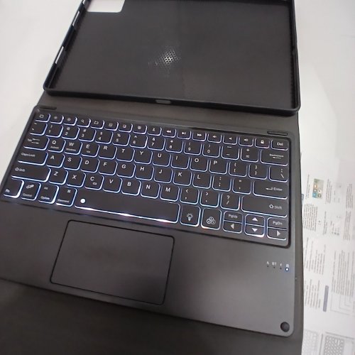TIANTA DETACHABLE SMART KEYBOARD CASE FOR LENOVO IDEA TAB PLUS K12 - 12" - BLACK image 4