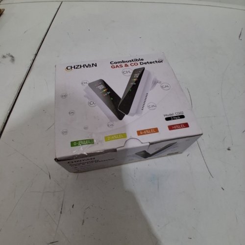 2PK CHZHVAN COMBUSTIBLE GAS & CO DETECTOR (MODEL: CG02) image 2
