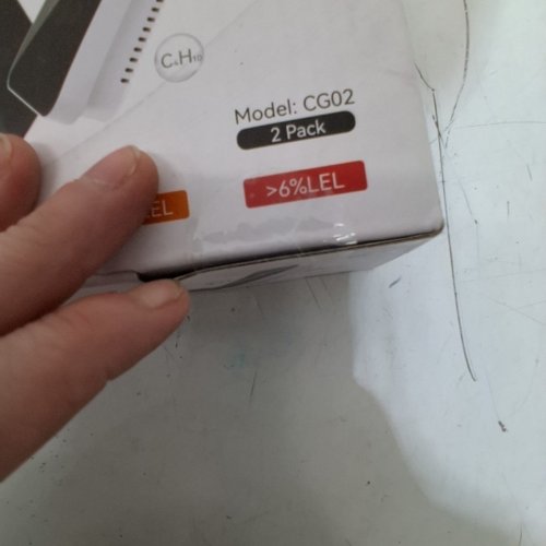 2PK CHZHVAN COMBUSTIBLE GAS & CO DETECTOR (MODEL: CG02) image 3