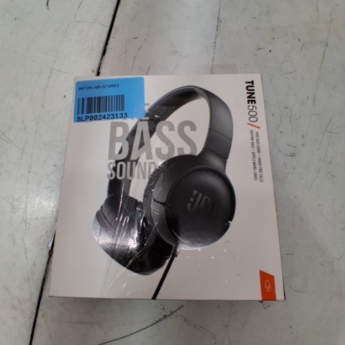JBL WIRED ON-EAR HEADPHONES - BLACK (MODEL: TUNE500) image 4