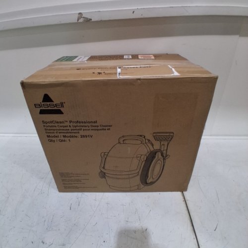 BISSELL SPOTCLEAN PROFESSIONAL PORTABLE CARPET CLEANER - BLUE (MODEL: 2891V) image 7