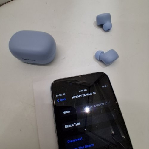 HEYDAY BLUETOOTH TRUE WIRELESS EARBUDS - SKY BLUE image 2