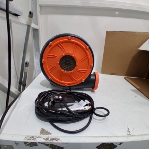 AIR BLOWER FOR LITTLE TIKES BOUNCE HOUSES, ORANGE image 3