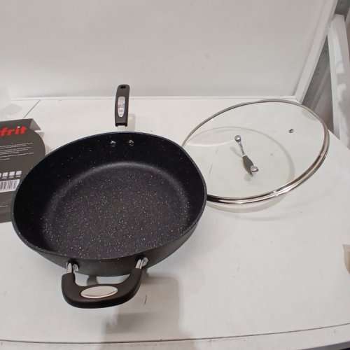STARFRIT THE ROCK 5QT/12" DEEP FRY PAN WITH LID image 2