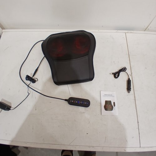 SHIATSU BACK NECK MASSAGER - 13" X 14.56" - BLACK (model: jh-k3yx) image 5