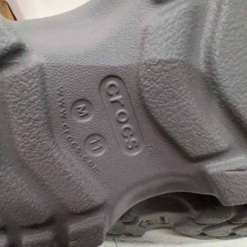 MEN'S CROCS OFFROAD SPORT CLOGS - 11 - SMOKE / CHARCOAL (MODEL: 202651-05R) image 4