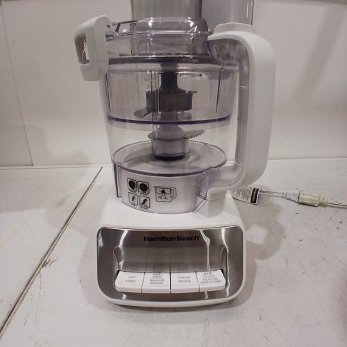 HAMILTON BEACH STACK N SNAP DUO FOOD PROCESSOR - 14 CUP - WHITE (MODEL: 70586C) image 6