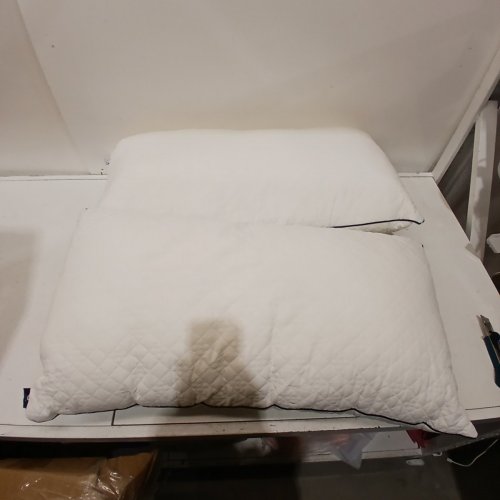 2PK PILLOW SET KING WHITE image 2