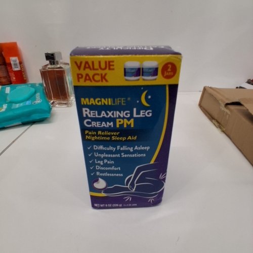 2PK MAGNILIFE RELAXING LEG CREAM PM - 8 OZ TOTAL image 3