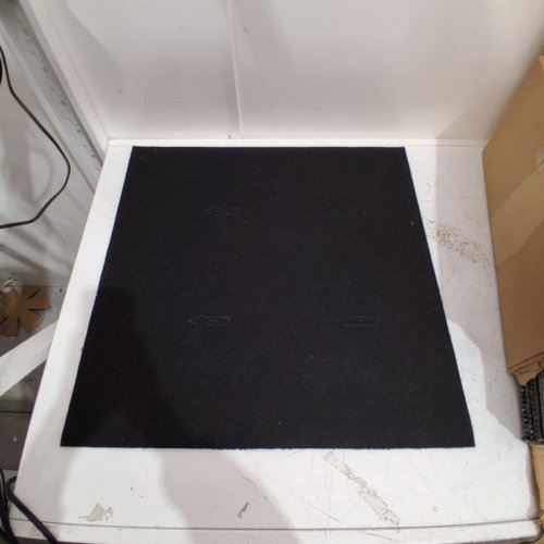 18PK VEVOR CARPET FLOOR TILES - 2FT X 2FT - GREY/BLACK image 3