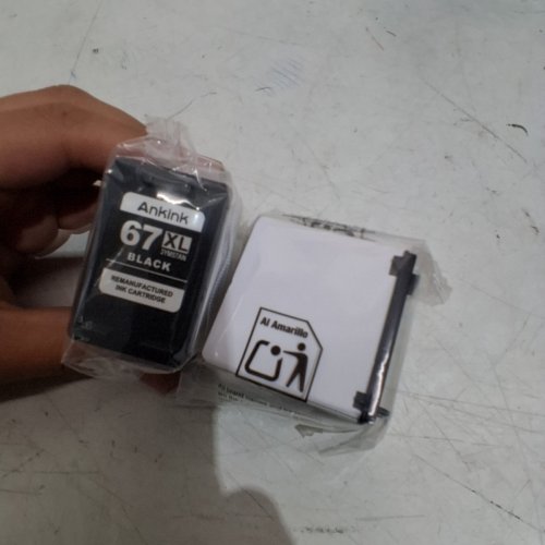 2 ANKINK INK CARTRIDGES - BLACK (MODEL: 67XL) image 3