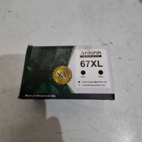 2 ANKINK INK CARTRIDGES - BLACK (MODEL: 67XL) image 4
