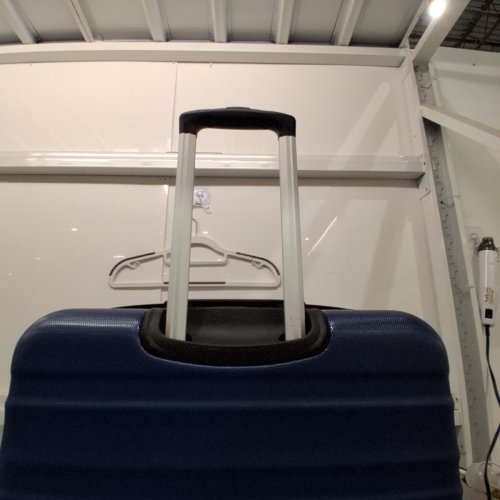 AMAZON BASICS HARDSIDE SPINNER CHECKED SUITCASE LUGGAGE - 30" - NAVY BLUE image 3