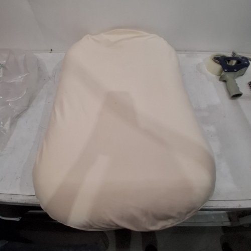 CPZZKQ ULTRA SOFT BABY LOUNGER NEST BED - 18" X 29" - BEIGE image 4