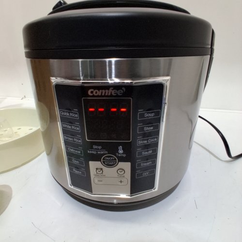 COMFEE ALL-IN-ONE MULTI-COOKER RICE COOKER STEWPOT - SILVER - ( MODEL: MB-M25 ) image 2