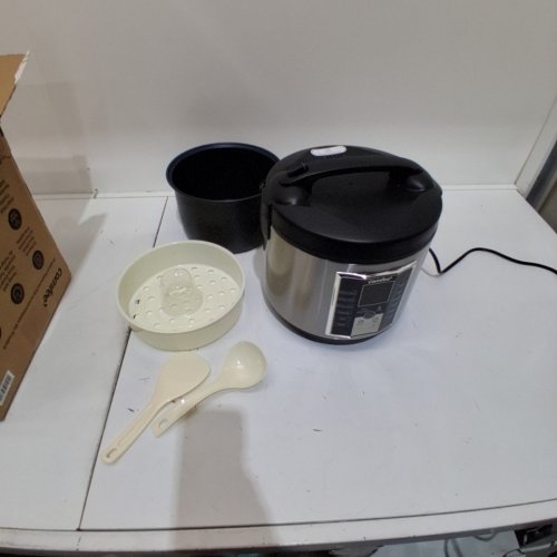 COMFEE ALL-IN-ONE MULTI-COOKER RICE COOKER STEWPOT - SILVER - ( MODEL: MB-M25 ) image 3