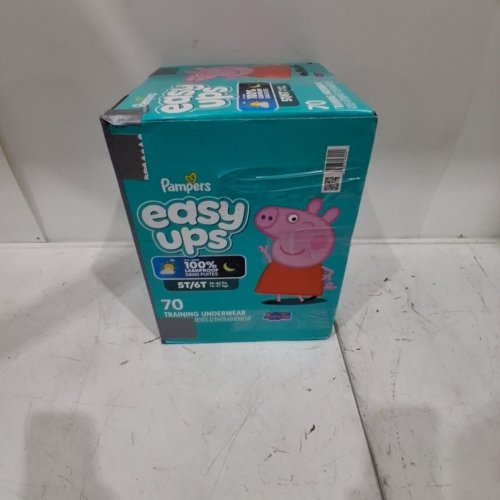 70PK PAMPERS TODDLER TRAINING UNDERWEAR EASY UPS DIAPERS TRAINING PANTS - SIZE 5T/6T - PEPPA PIG image 3
