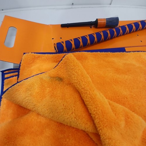 6PC RED STAR PLATINUM CAR WASH KIT - BLUE/ORANGE (MODEL : 2885770) image 3