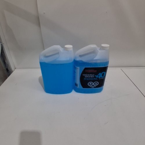 2PK LAURENTIDE AUTOMOBILE PRODUCTS WINDSHIELD WASHER FLUID, REMOVES ICE + FROST - 3.78L (-40C) image 2