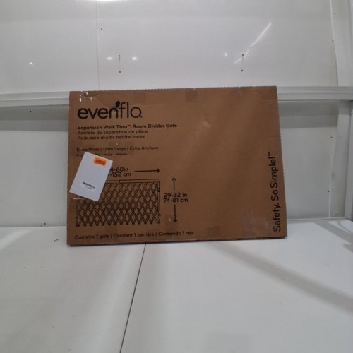 EVENFLO EXPANSION WALK-THRU HARDWARE MOUNTED SAFETY GATE 29"- 32" - NATURAL (MODEL:160) image 4