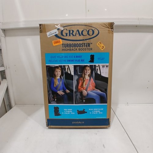 GRACO TURBO BOOSTER SEAT WITH REMOVABLE HIGH BACK CONVERTS FROM CHILD TO BIG KID - 4-10YRS / 40-100LBS - KAMRYN FASHION (MODEL: 2168325) image 5