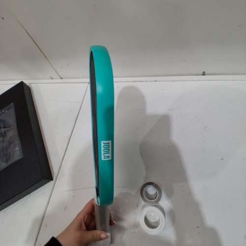 JOOLA BEN JOHNS PERSEUS PRO IV PICKLE BALL PADDLE - 16.5" X 7.5" - TEAL/BLACK image 4