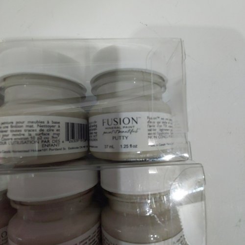 8 FUSION MINERAL PAINT - 37 ML EACH - PUTTY image 3