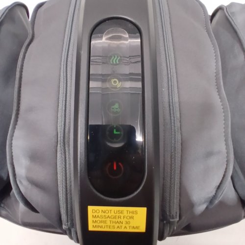 NEKTECK SHIATSU FOOT & CALF MASSAGER WITH HEAT - BLACK (MODEL NK-FLM02) image 2