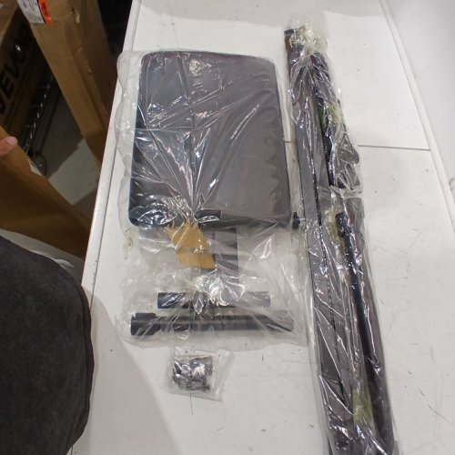 2PC RFGYHET KEYBOARD STAND AND BENCH WITH LOCKING STRAPS - BLACK image 3
