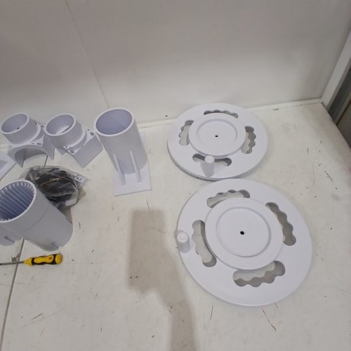 SWIMLINE HYDROTOOLS ABOVE-GROUND POOL SOLAR BLANKET REEL SYSTEM - 16FT - 21FTWHITE (MODEL: 52000) image 4