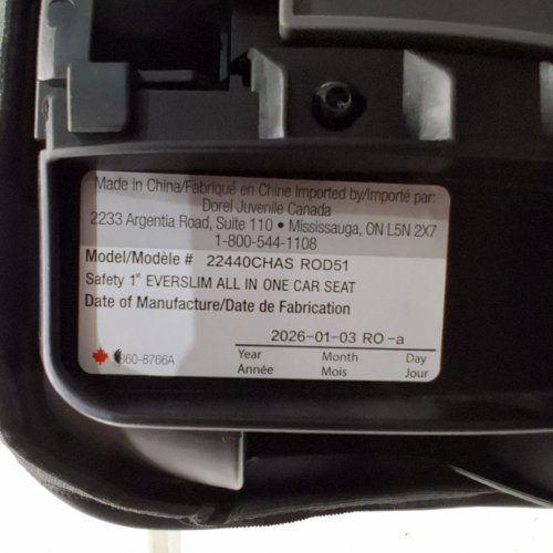 SAFETY 1ST 4-IN-1 ALL-IN-ONE CONVERTIBLE CAR SEAT - DUNES EDGE (MODEL: 22440CHAS ROD51) image 2