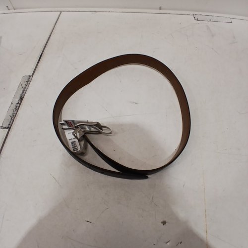 MEN'S DICKIES GENUINE LEATHER REVERSIBLE BELT - SIZE 38 - BLACK image 2