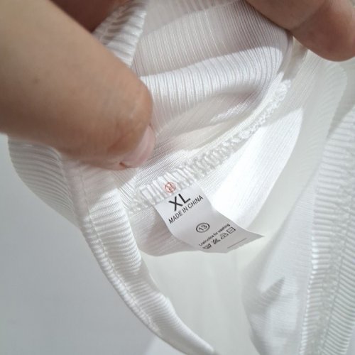 WOMEN'S SLEEVELESS HIGH NECK TOP - EXTRA SMALL - WHITE image 3