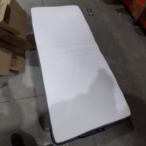 ROLLAWAY BED WITH MATTRESS, COT SIZE FOLD OUT BED75" X 31" image 2