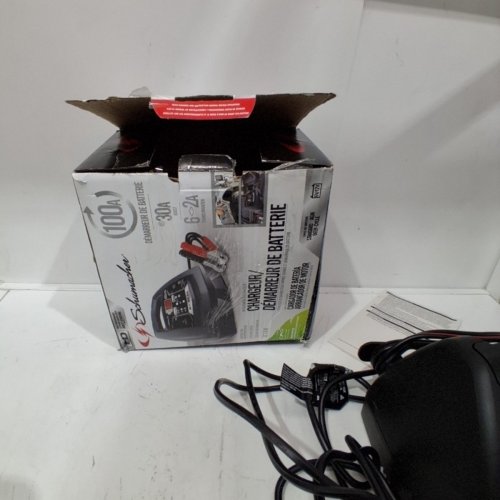 SCHUMACHER BATTERY CHARGER ENGINE STARTER AND ADVANCED DIAGNOSTIC TESTING - 2/12/30/100A 6V/12V (MODEL: SC1308) image 5