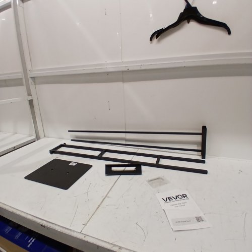 VEVOR PEDESTAL SIGN STAND - 11.8" X 9.5" X 43" TO 81" - BLACK (MODEL: SW-03) image 2