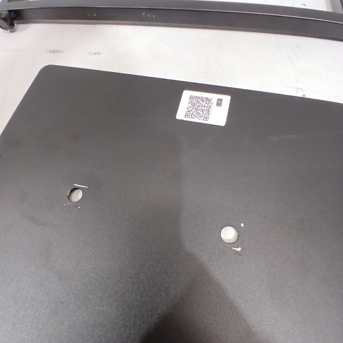 VEVOR PEDESTAL SIGN STAND - 11.8" X 9.5" X 43" TO 81" - BLACK (MODEL: SW-03) image 3